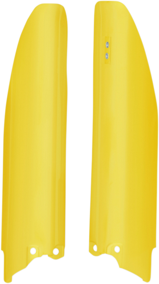 ACERBIS Fork Covers - Lower / Yellow / Suzuki 0412-0395