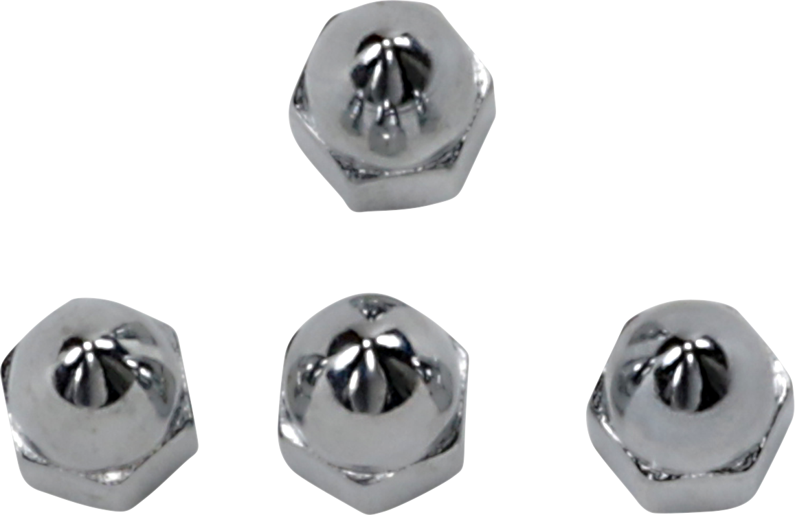 JAMES GASKET Acorn Exhaust Nuts - 4-Pack 0934-6499