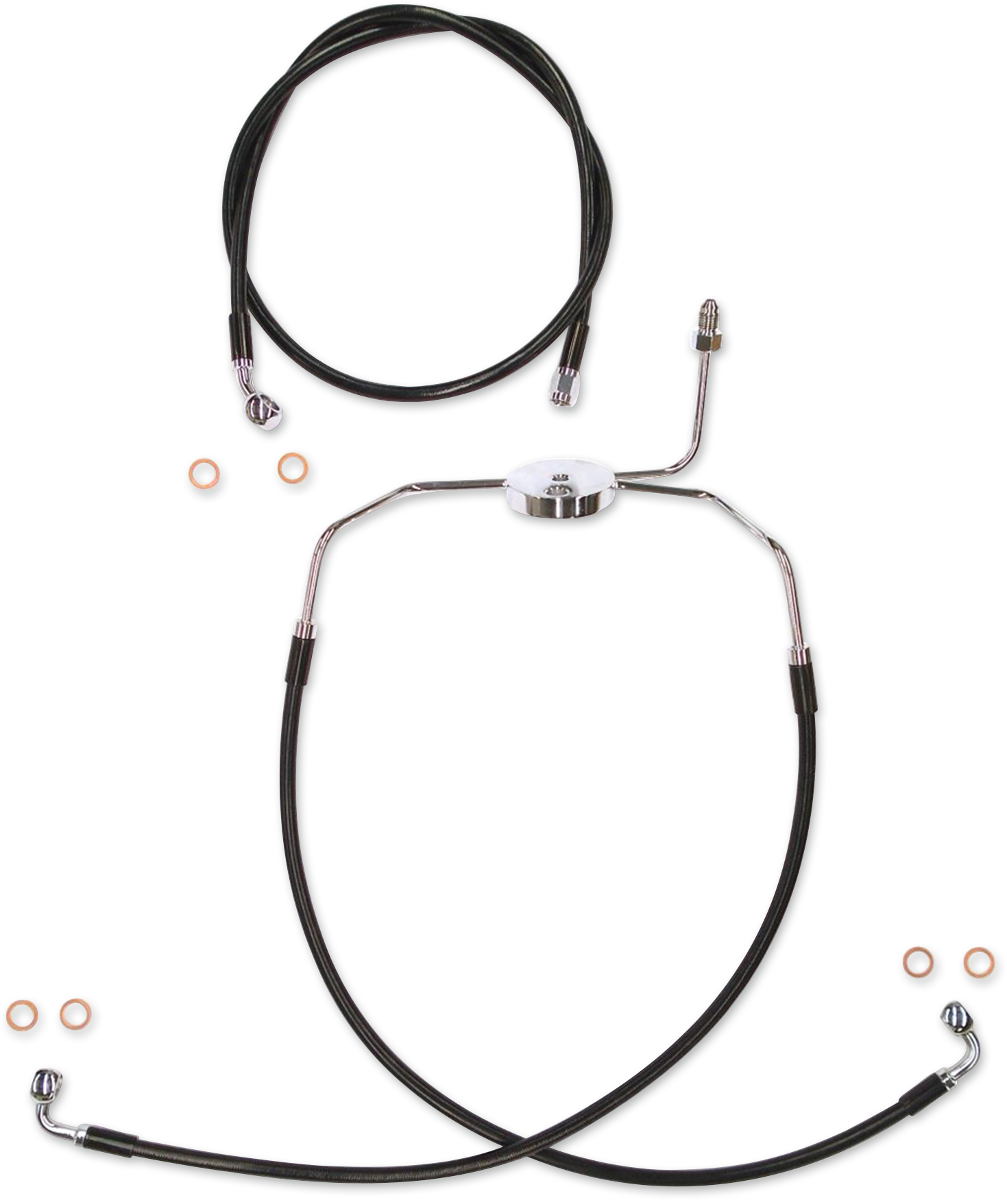 MAGNUM SHIELDING XR Stainless Extreme Response Front Brakeline Kit
