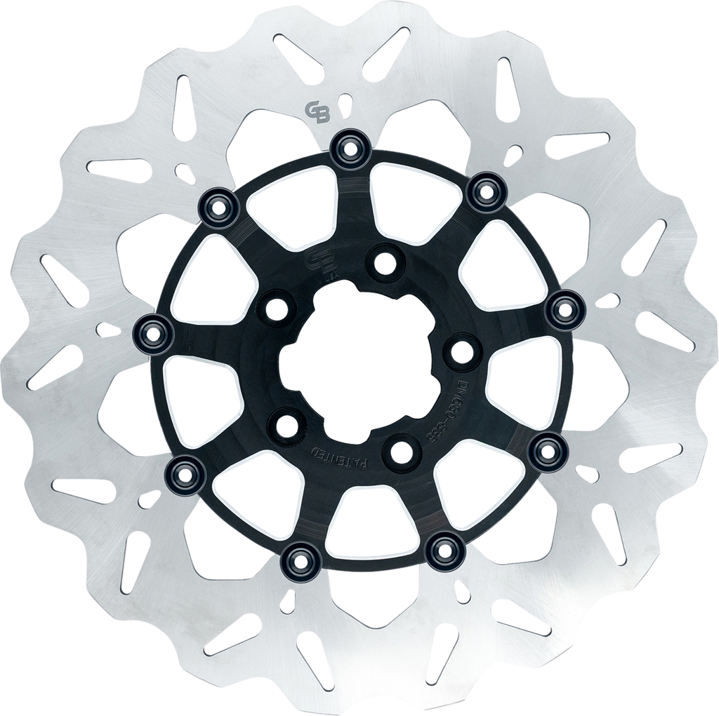 GBRAKES Wave® Brake Rotors - Brake Rotor / Rear / CC 1710-4933