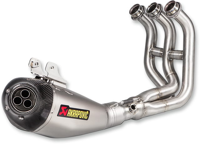 AKRAPOVIC Racing Line Exhaust System - Titanium S-Y9R8-HEGEHT - Yamaha MT-09/FZ-09 2014-2020; Yamaha TRACER 900/900 GT/FJ-09 2015-2020; Yamaha XSR 900/GP 2016-2021