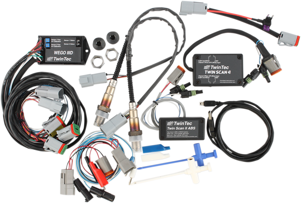 DAYTONA TWIN TEC LLC Twin Scan Complete Kit - Diagnostic Scan Tool / Twin Scan / Complete / Kit 3807-0446