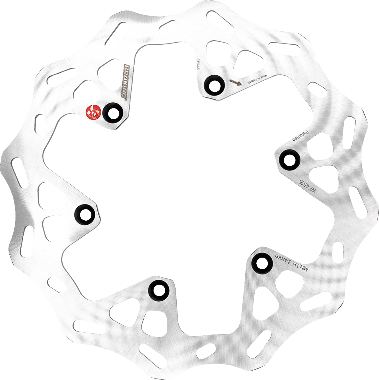 BRAKING Brake Rotor - Rear / Yamaha 1711-1981