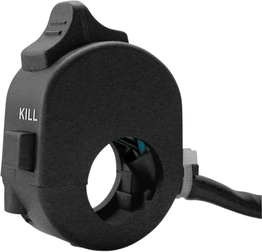K&S TECHNOLOGIES Mini Headlight Switch with Kill Function - Headlight/Kill Switch 12-0050