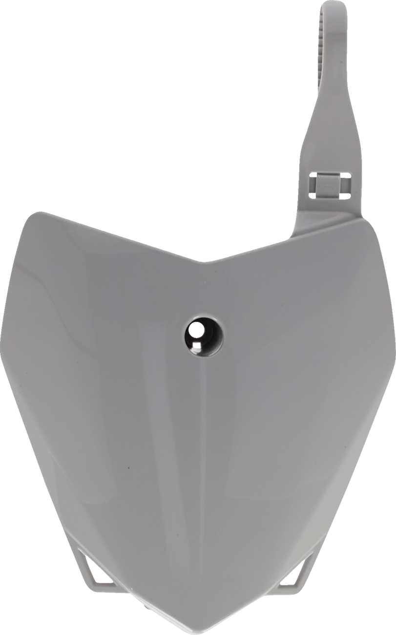 ACERBIS Front Number Plate - Gray / Kawasaki / KLX '10-'25 0520-3873