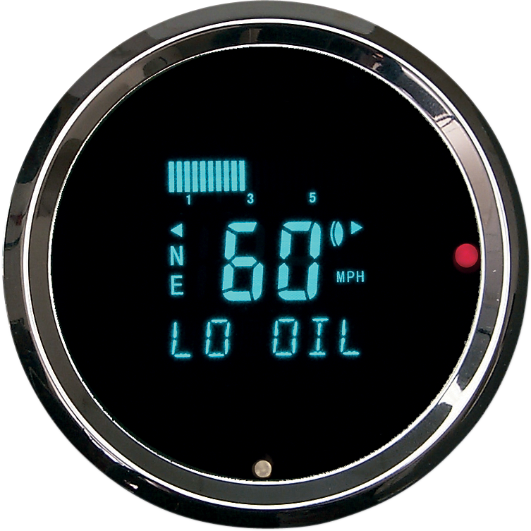 DAKOTA DIGITAL 3016 Series Digital Speedometer/Tachometer - 3016 Series Odyssey II Speedometer/Tachometer with Indicators 2212-0101