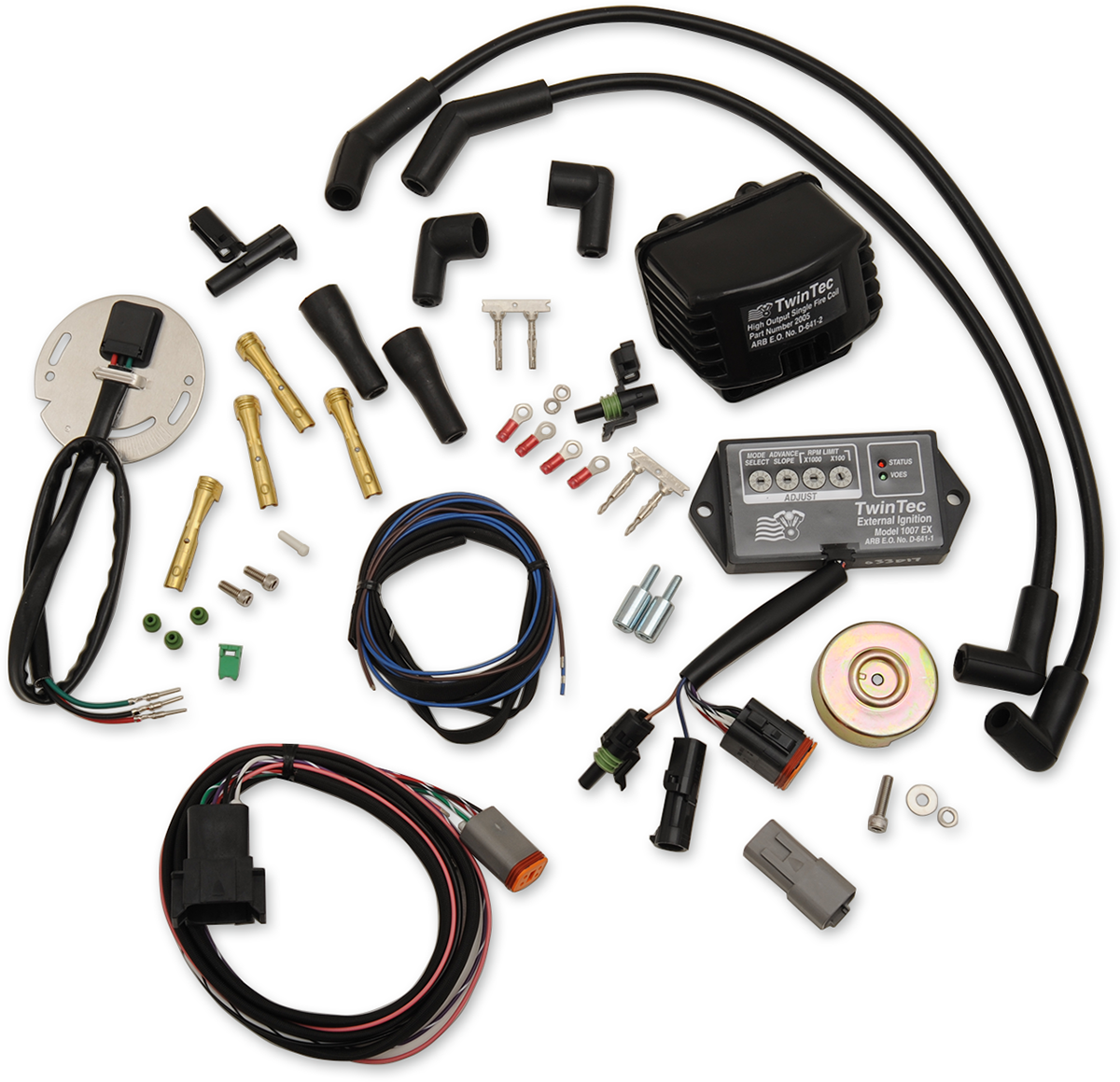 DAYTONA TWIN TEC LLC External Ignition Conversion Kit - External Ignition Kit / Harley Davidson 1020-2749