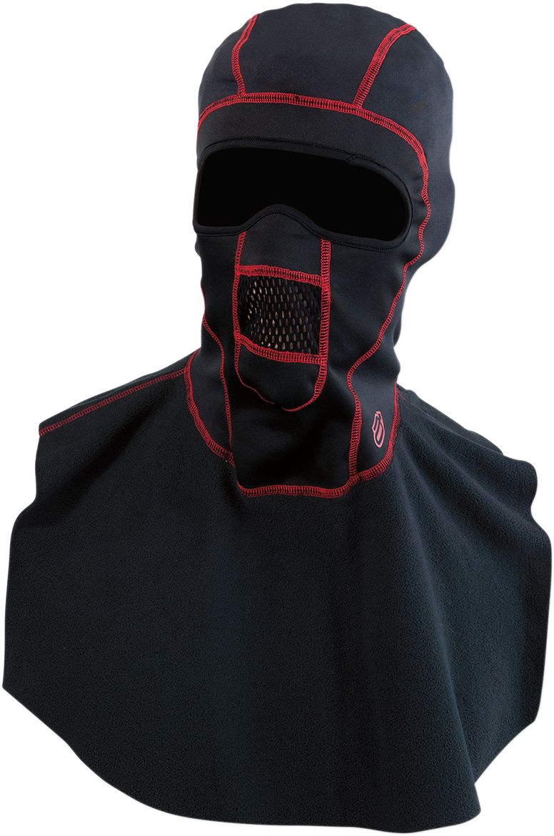 ARCTIVA Windshield® Balaclava with Dickie - Black/Red / Small/Medium 2503-0368