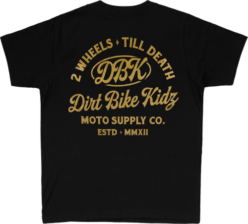 DBK GOLD NUGGET YOUTH TEE BLACK YX
