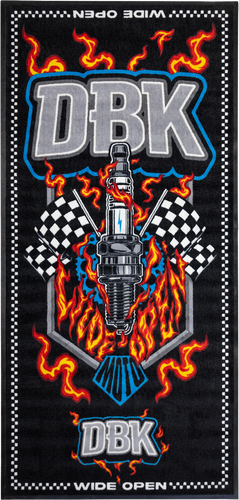 DBK WIDE OPEN BIKE MAT 3.5'X7' - AC-WIDEOPEN-MAT