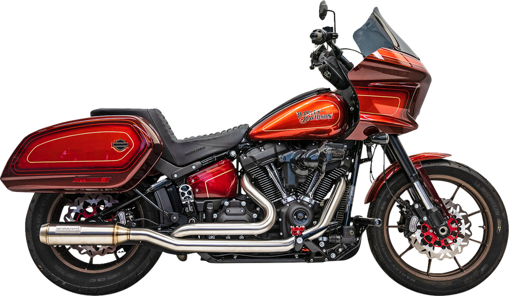 BASSANI XHAUST True Dual Performance Exhaust System with 4" Muffler