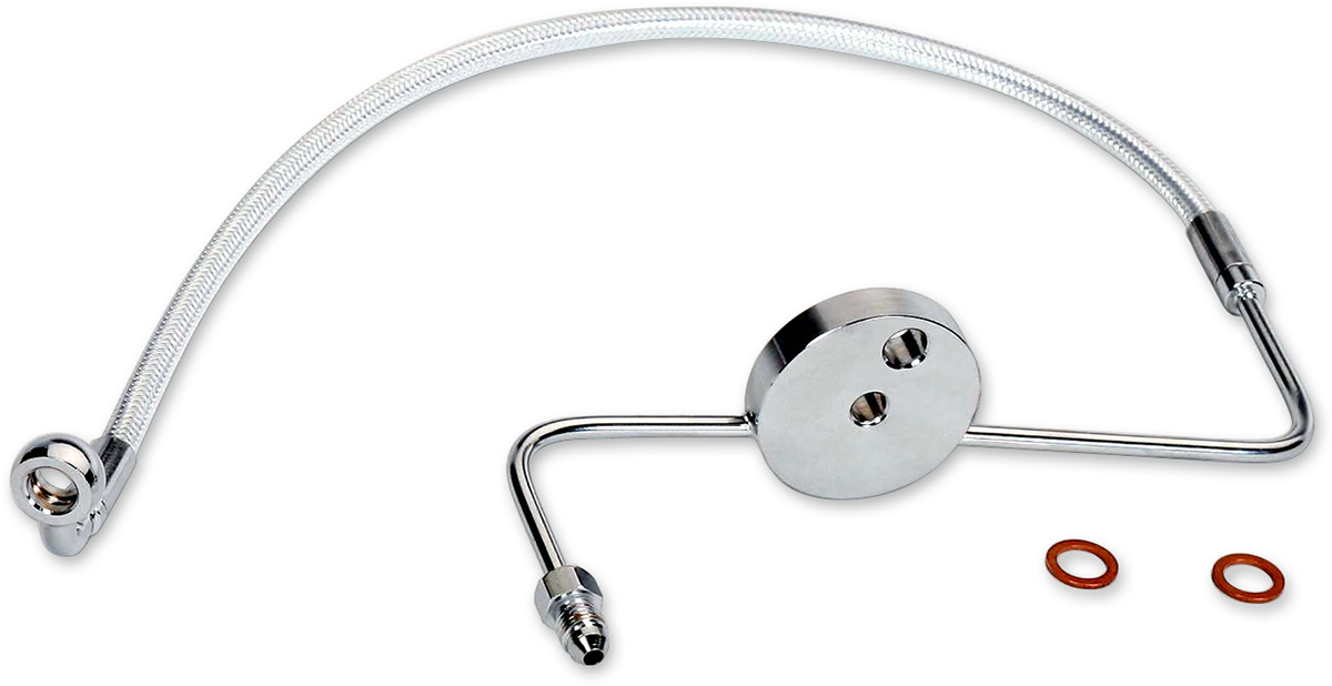 MAGNUM SHIELDING Designer Series Front Lower Brake Line Kit
