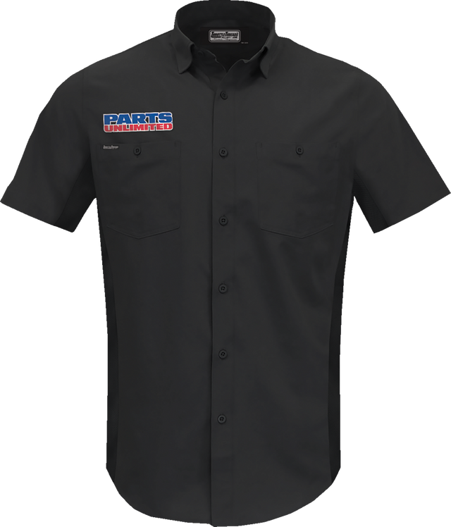 THROTTLE THREADS Vented Shop Shirt