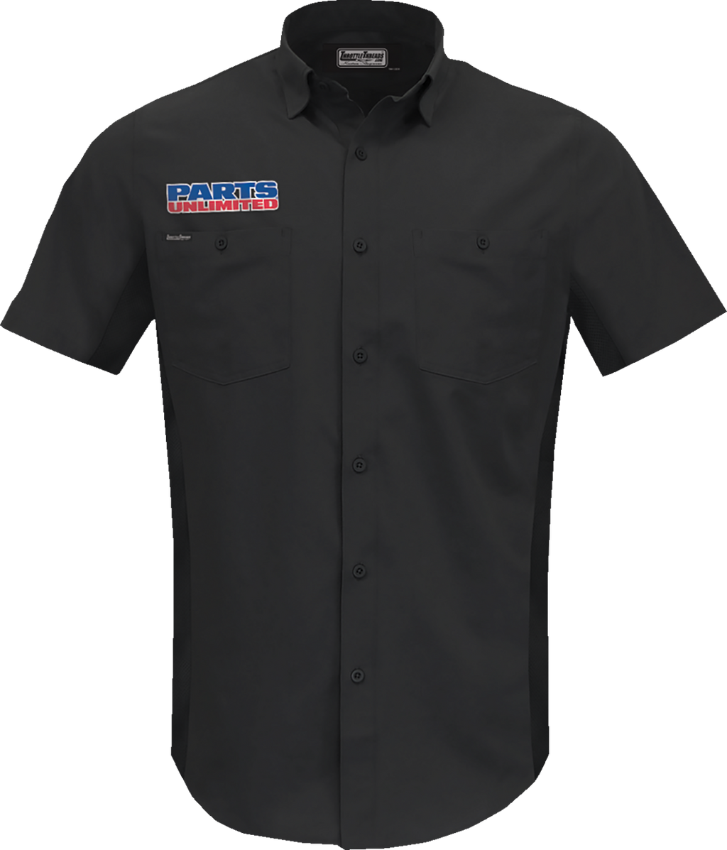 THROTTLE THREADS Vented Shop Shirt