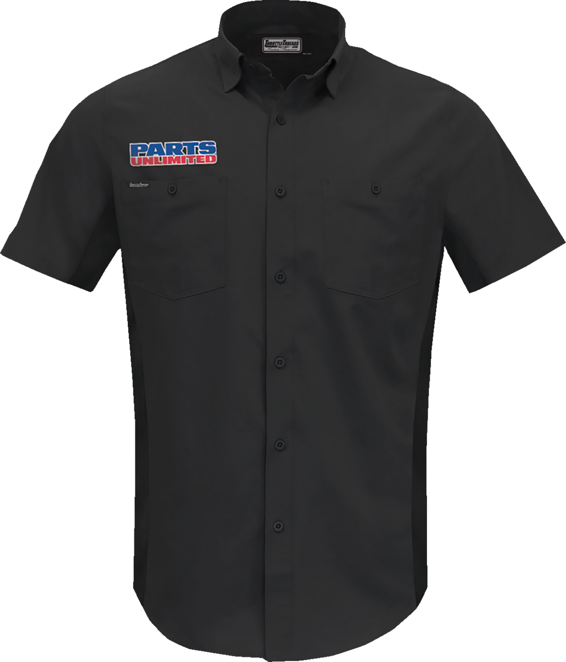 THROTTLE THREADS Vented Shop Shirt