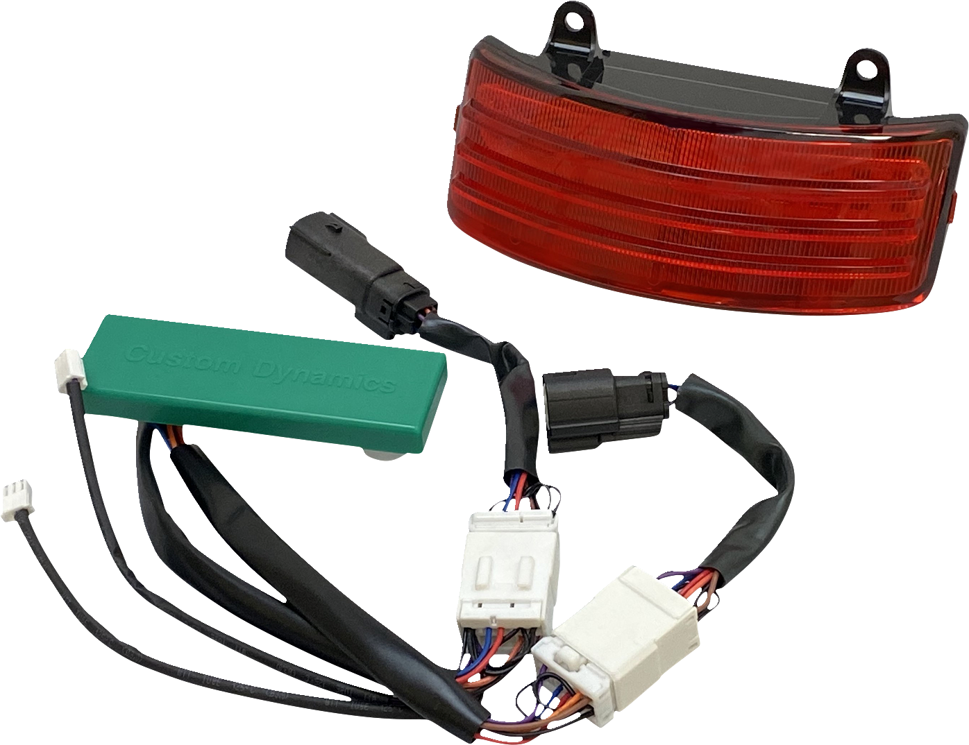 CUSTOM DYNAMICS Tribar Taillight - '10-'13 / Red 2040-2259