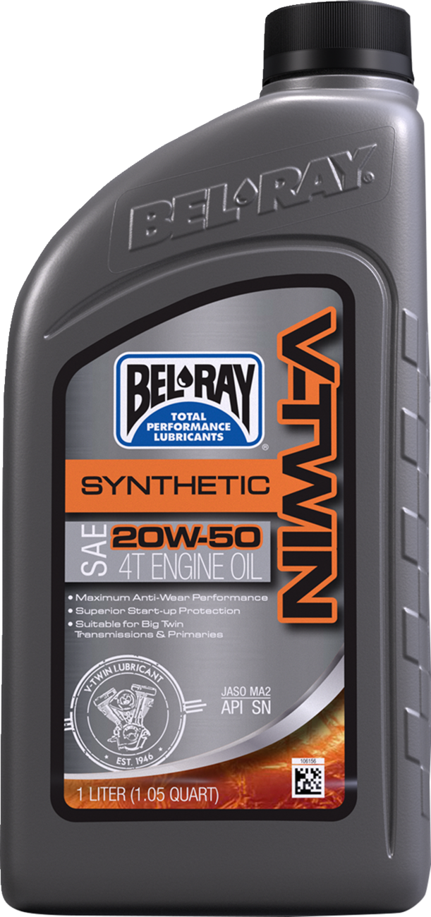 BEL-RAY V-Twin Synthetic Oil - 20W-50 / 1L 3601-0939