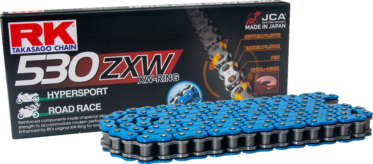 RK Sealed Chain (ZXW) Connecting Link — 530 ZXW