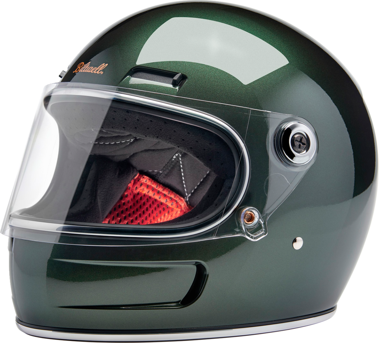 BILTWELL Gringo SV Helmet - Metallic Sierra Green / 2XL 0101-16289