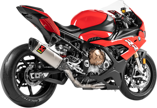 AKRAPOVIC Evolution Line Exhaust System S-B10E10-APLT - BMW M1000 RR 2019-2024; BMW S1000 R/M1000 R 2021-2026; BMW S1000 RR 2019-2026