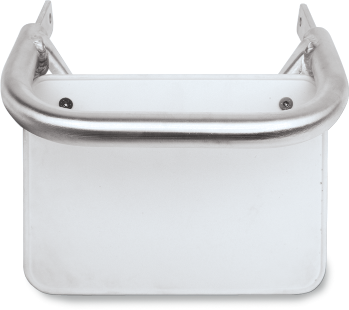 DG PERFORMANCE National Series Grab Bar - Grab Bar / Silver / Arctic Cat | Kawasaki | Suzuki / DVX | KFX | QuadSport 0502-0026