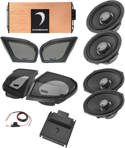 DIAMOND AUDIO 4 CHANNEL SOUND PACK - DA24RGSP3