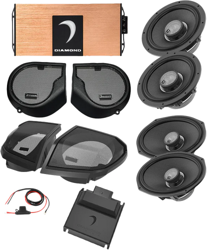 DIAMOND AUDIO 4 CHANNEL SOUND PACK - DA24SGSP3