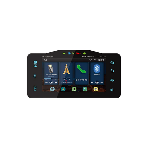 DIAMOND AUDIO Bluetooth Media Player - MSHD9813SG