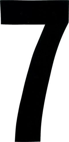 DIRT DIGITS Extreme Digit Stick-on Numbers - XT63W-7