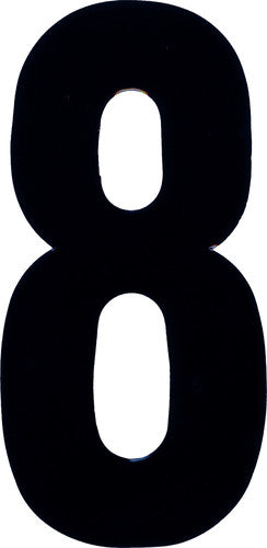 DIRT DIGITS Extreme Digit Stick-on Numbers - XT73B-8