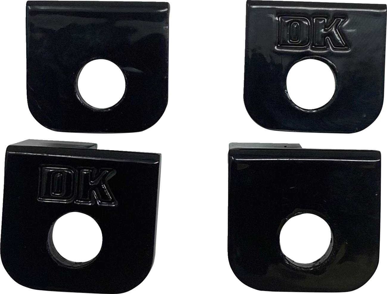 DK CUSTOM PRODUCTS Foot Peg Adapter - Front/Back / Black 1620-2430
