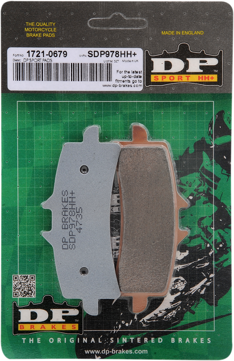 DP BRAKES SDP Sport HH+ Sintered Brake Pads