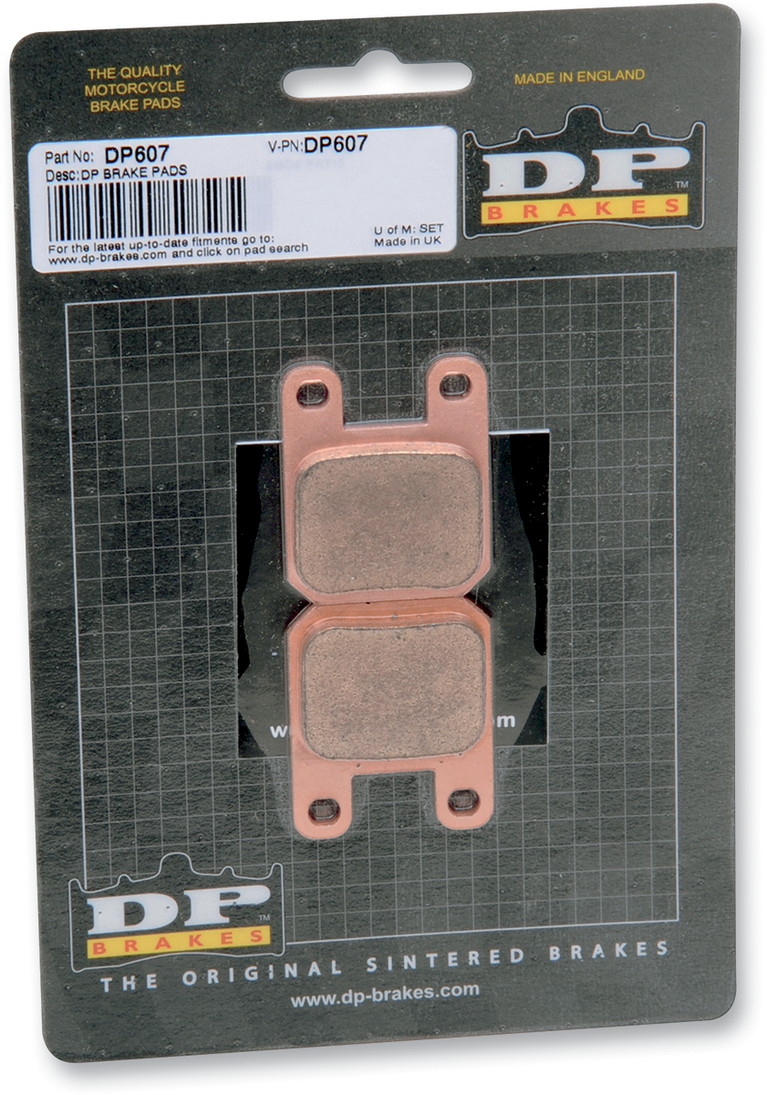DP BRAKES Standard DP Sintered Brake Pads - Standard Brake Pads DP-607