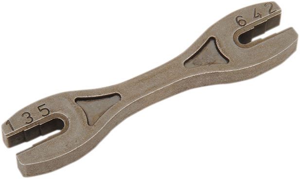 DRAG SPECIALTIES 6-in-1 Spoke Wrench - Spoke Wrench / Standard / 6-in-1 3811-0081