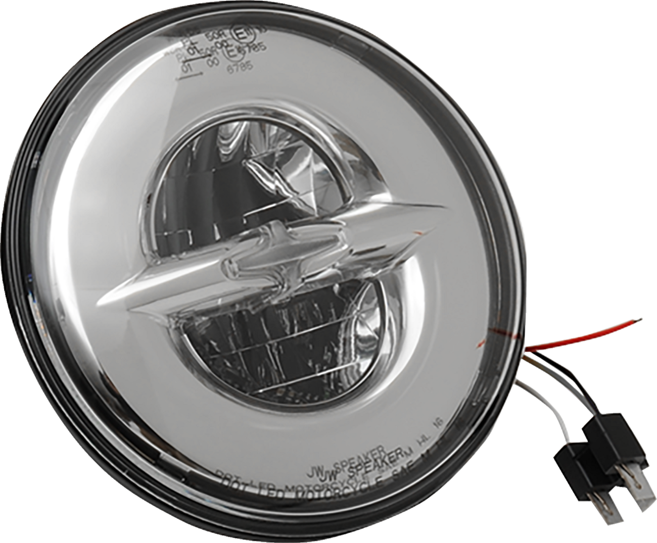 DRAG SPECIALTIES 7" Reflector Style LED Headlamp