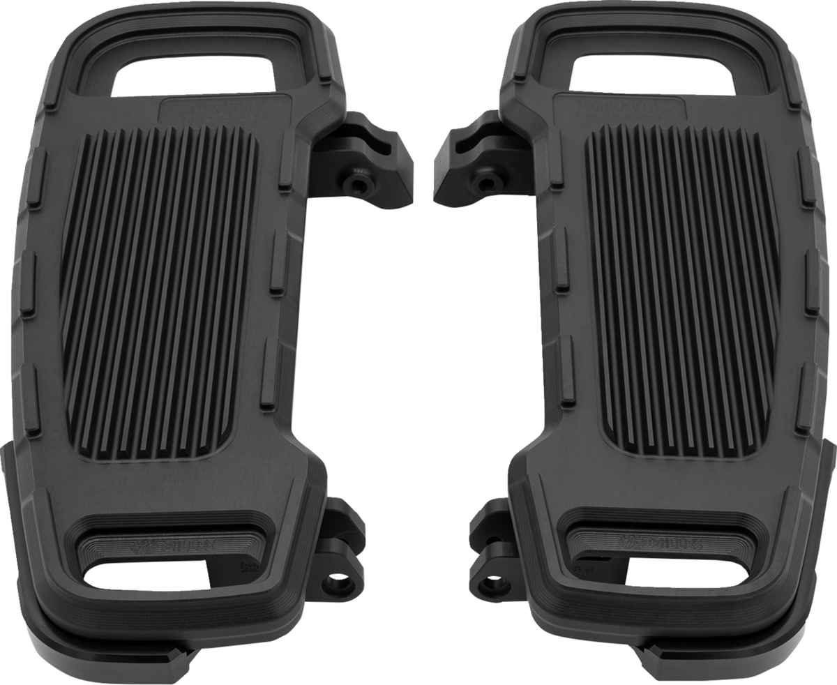 DRAG SPECIALTIES Adjustable Floorboards Designed by Gilles - Floorboards Designed by Gilles / Adjustable Width / Black 1621-1241