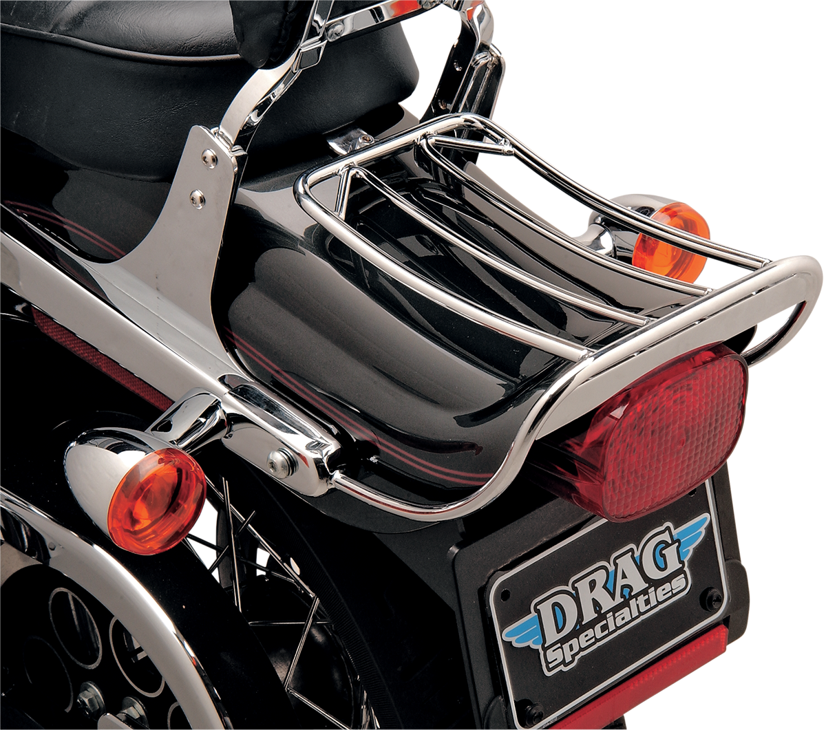 DRAG SPECIALTIES Bobtail Fender Luggage Rack