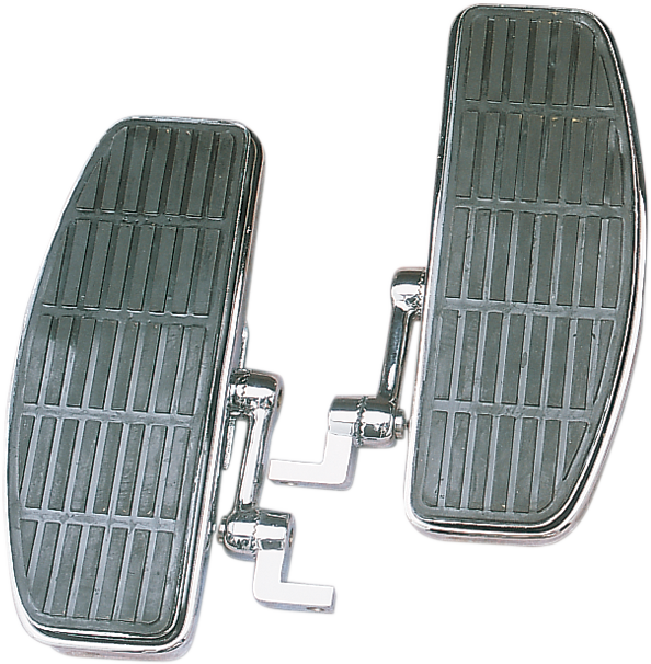 DRAG SPECIALTIES Bolt-On Adjustable Floorboards - Adjustable Floorboards / With Damper / Chrome -FX DS-254412