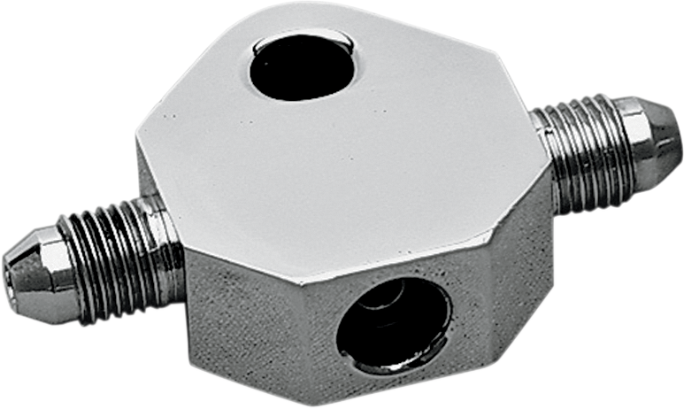 DRAG SPECIALTIES Brake Line Tee - Brake Tee / 3/8-24 Inverted Flare DS-094098