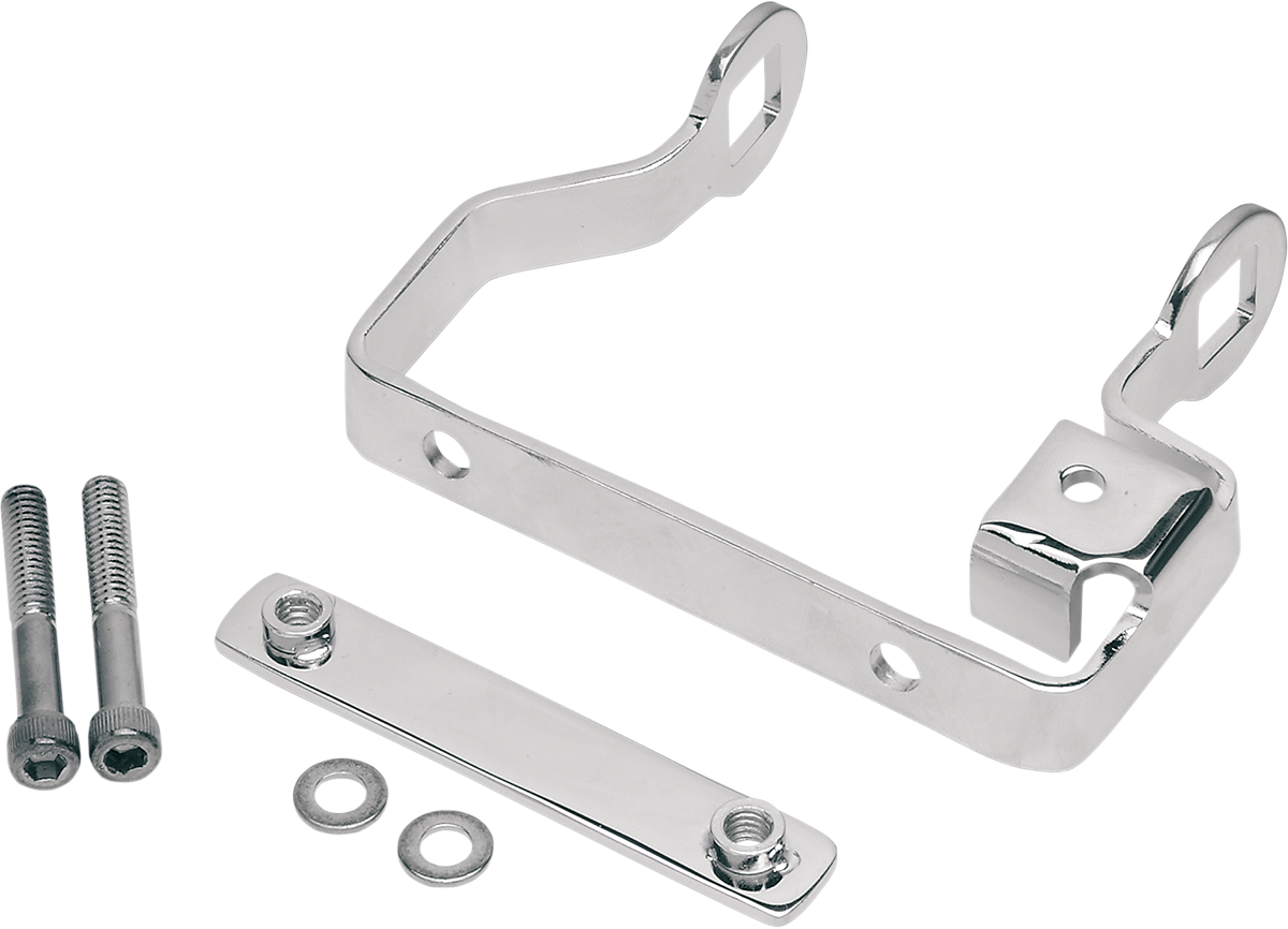 DRAG SPECIALTIES Chrome Coil Mount Bracket - Bracket / Coil / '04-'06 XL 2102-0077
