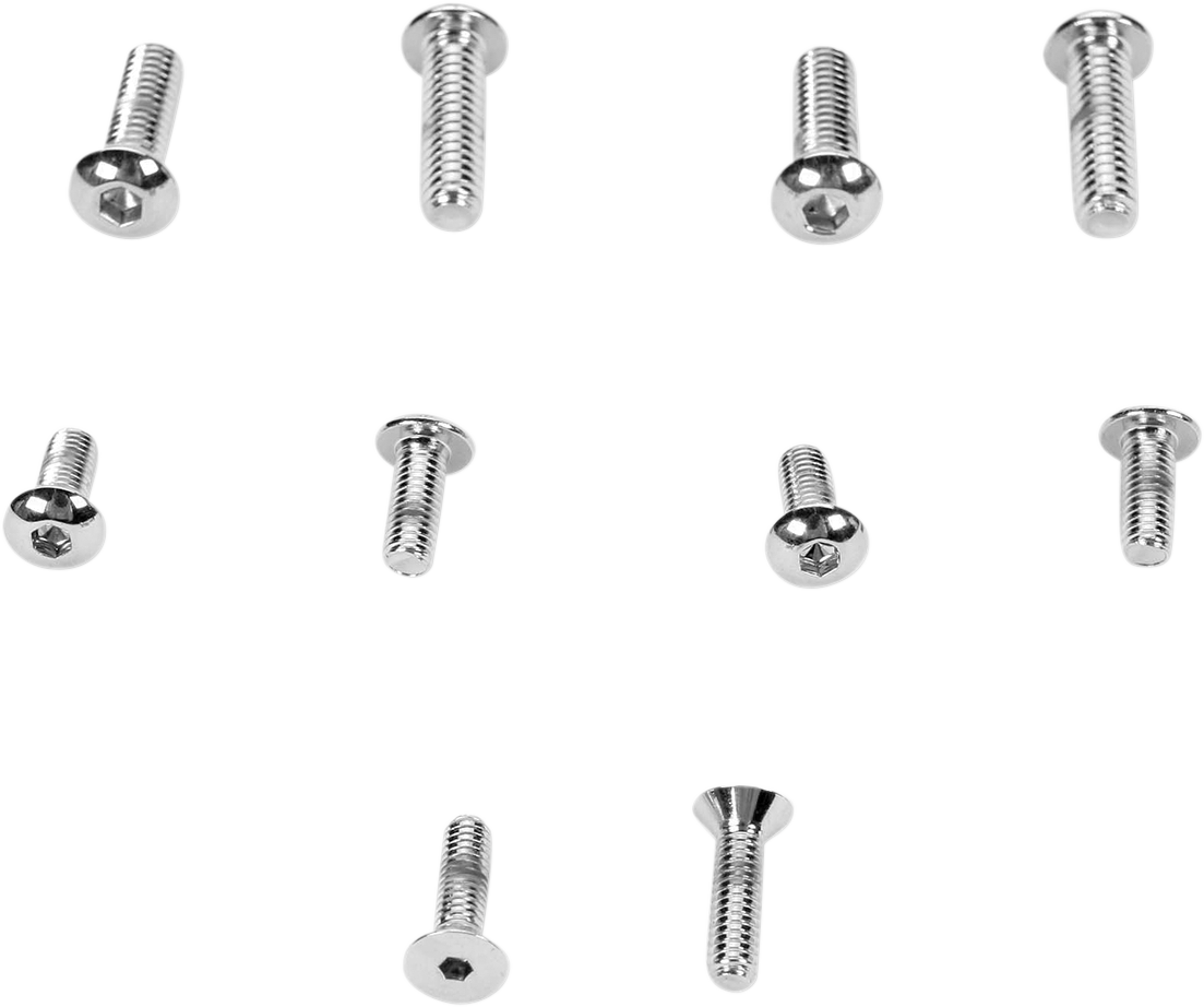 DRAG SPECIALTIES Chrome Socket-Head Screws - Master Cylinder Cover / Lever Mount DS-190720