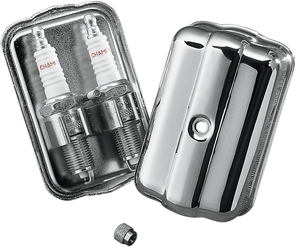 DRAG SPECIALTIES Chrome Spark Plug Holder - Plug Holder / Chrome DS-196091