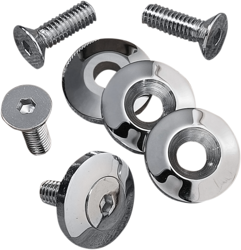 DRAG SPECIALTIES Custom Bolt Kit for Flat Side Tanks - Flat Side Tank Custom Bolt Kit DS-391357