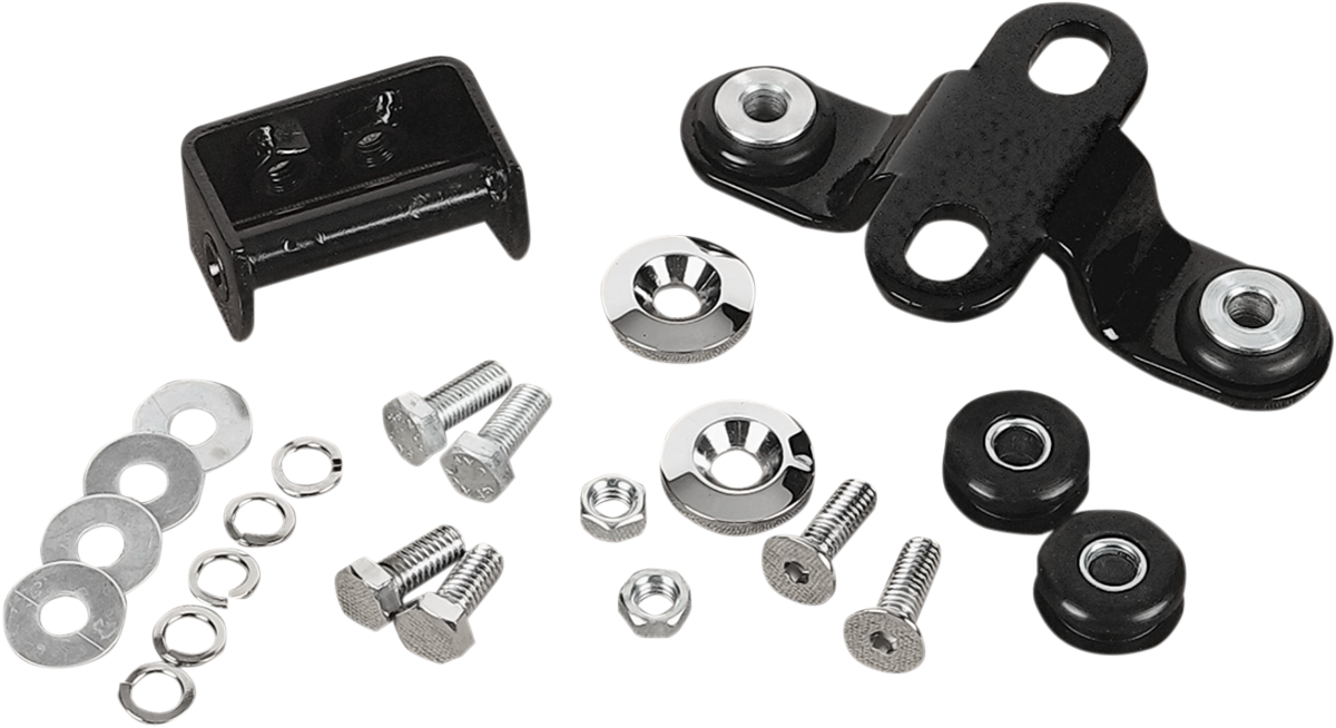 DRAG SPECIALTIES Custom One-Piece Gas Tank Mounting Kit - Gas Tank Mounting Kit / One-Piece DS-391648
