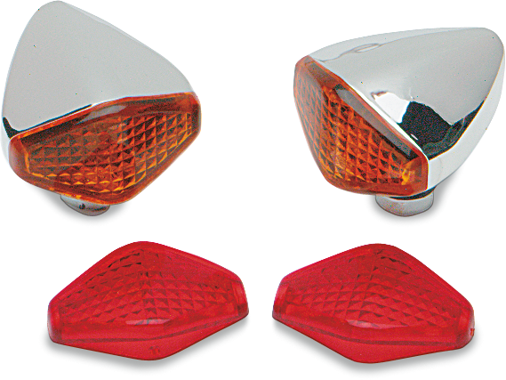 DRAG SPECIALTIES Diamond Lights — Marker Light - Diamond Lights / Single Filament DS-280005