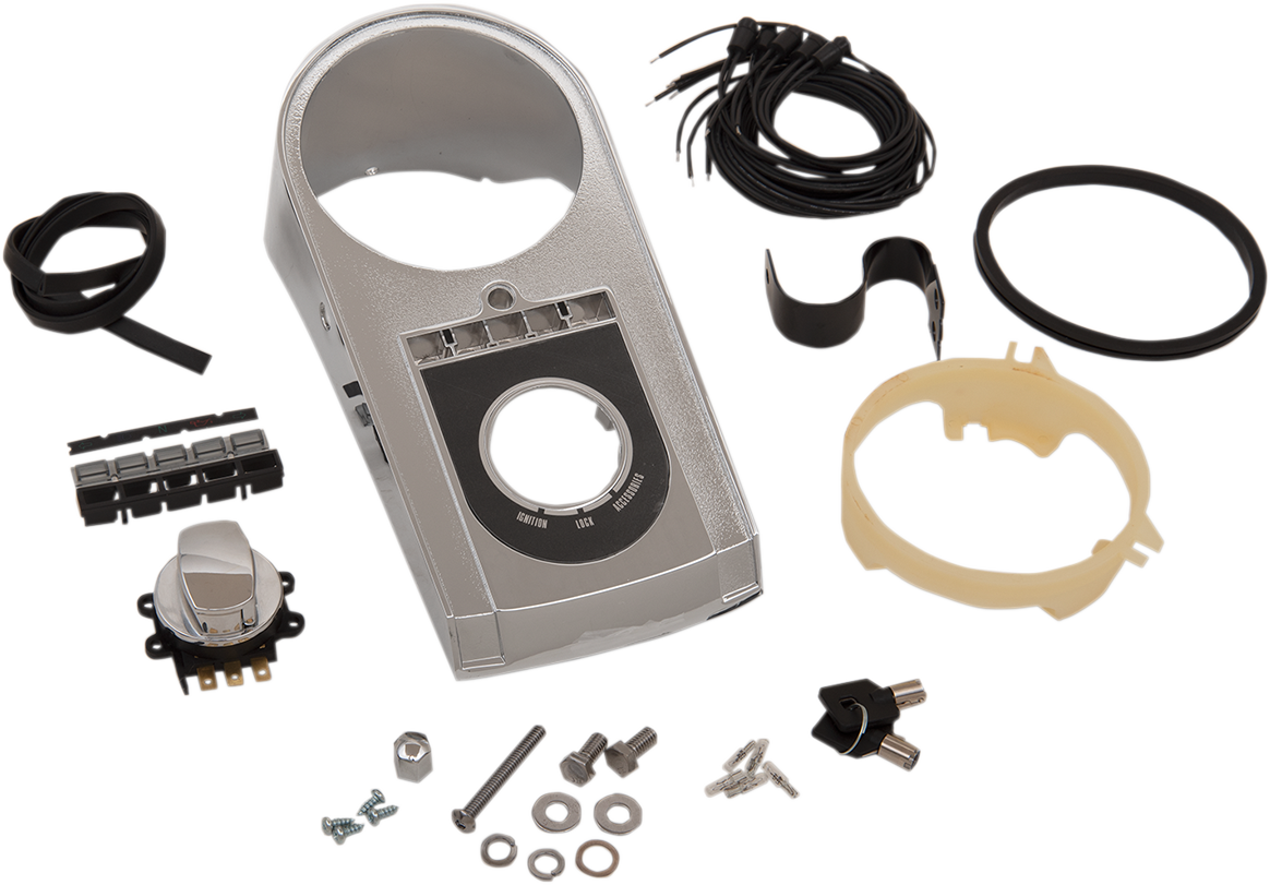 DRAG SPECIALTIES Electronic Speedometer Dash Kit - FXST/FLST DS373720