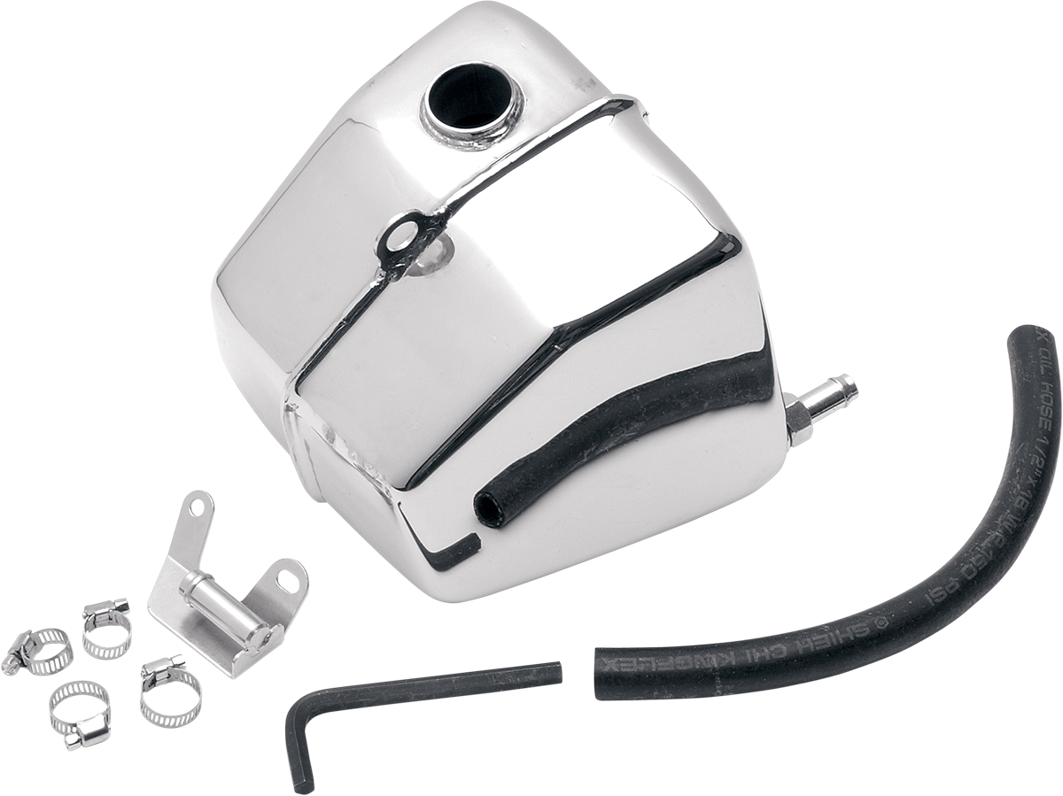 DRAG SPECIALTIES FXR Oil Tank - Oil Tank / Chrome / FXR 0710-0003