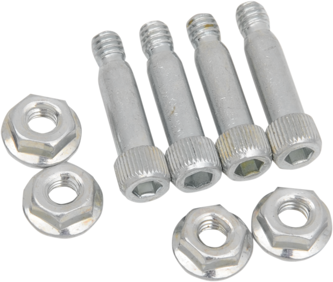 DRAG SPECIALTIES Floorboard Mounting Kit - Board Mount Screws with Nuts / Front 2401-0850