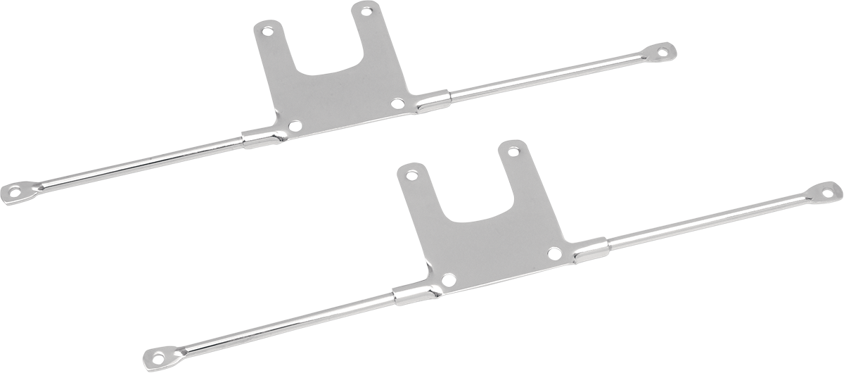DRAG SPECIALTIES Front Fender Brackets - Front Fender Mount Brackets / Chrome / HD DS-380031