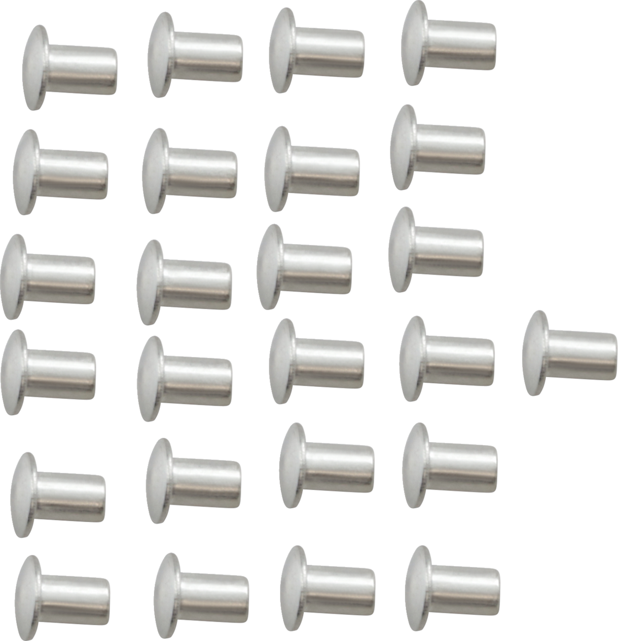 DRAG SPECIALTIES Front Fender Rivets - Heavy-Duty Front Fender Rivet / Unfinished / 25-Pack / HD DS-380034